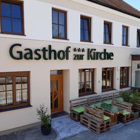 Gasthof Zur Kirche Kottes Exteriér fotografie